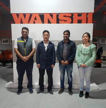 WARMLY SELAMAT DATANG KE PELANGGAN INDIA UNTUK MENAWARKAN SHANDONG VANSE MACH...