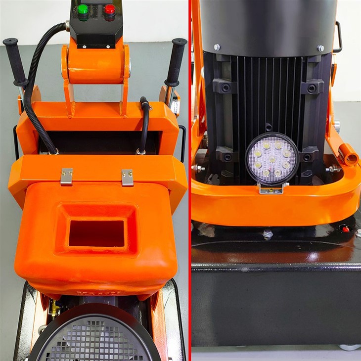 VANSE VS-700 Road Machinery 380V 15KW 60HZ Hand Held Planetary Concrete Floor Grinder Machine Concrete Polisher For Sale