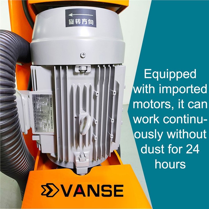VS-320D High-speed Universal 1KW Automatic Small Grinder Concrete Floor Grinder With Vacuum Motor