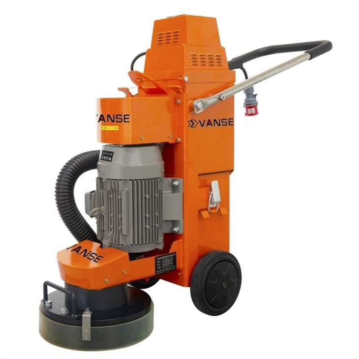 VS-320D High-speed Universal 1KW Automatic Small Grinder Concrete Floor Grinder With Vacuum Motor