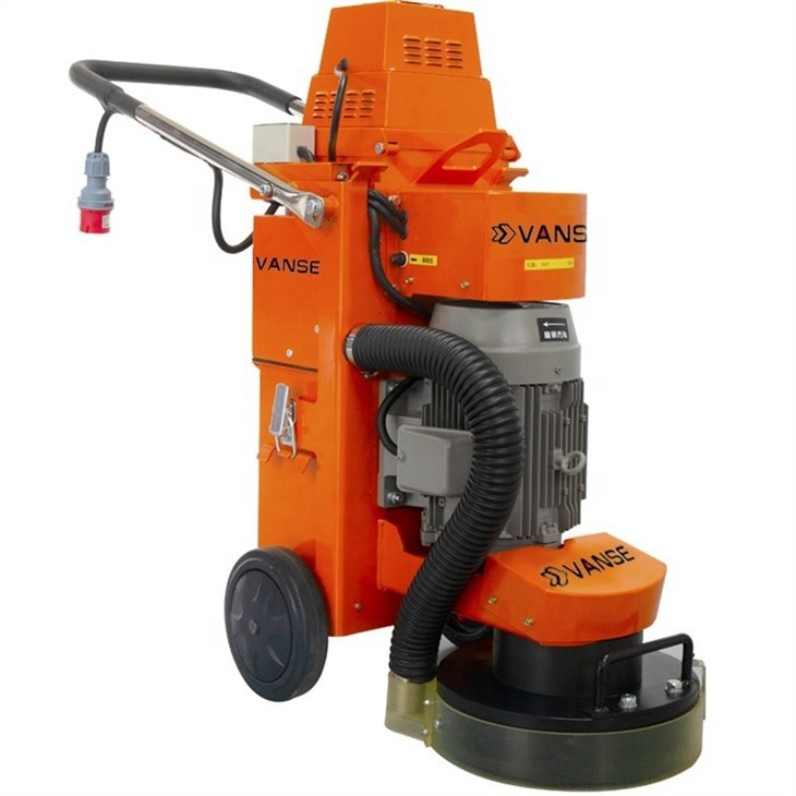 VS-320D High-speed Universal 1KW Automatic Small Grinder Concrete Floor Grinder With Vacuum Motor